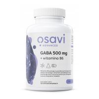 foto дієтична добавка в вегетаріанських капсулах osavi advanced gaba + vitamin b6 гамма-аміномасляна кислота + вітамін b6, 500 мг, 120 шт