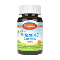 foto дієтична добавка дитячі вітаміни в жувальних цукерках carlson labs kid's vitamin с вітамін с, 125 мг, 60 шт