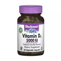 foto дієтична добавка вітаміни в капсулах bluebonnet nutrition vitamin d3 вітамін d3 5000 мо, 60 шт