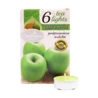 foto ароматична свічка-таблетка candlesense decor green apple, 6 шт