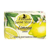 foto натуральне мило florinda vegetal soap lemon лимон, 200 г