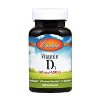 foto дієтична добавка вітаміни в капсулах carlson labs vitamin d3 вітамін d3, 4000 мо, 120 шт