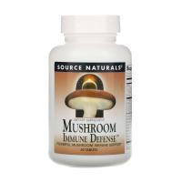 foto дієтична добавка в таблетках source naturals mushroom immune defense комплекс з 16 різновидів грибів, 60 шт