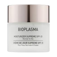 foto крем зволожуальний gigi bioplasma moisturizer supreme spf 17 для нормальної та жирної шкіри обличчя, 50 мл