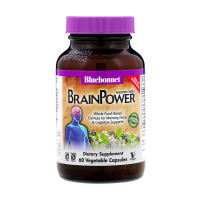 foto дієтична добавка в рослинних капсулах bluebonnet nutrition targeted choice brain power комплекс підтримки роботи мозку, 60 шт