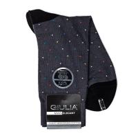 foto шкарпетки чоловічі giulia elegant 402 calzino grey р.39-40