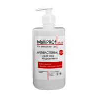 foto антибактеріальне рідке мило maxiprof antibacterial liquid soap з ароматом мандарина, 500 мл