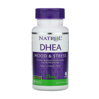foto дієтична добавка в таблетках natrol dhea дегідроепіандростерон, 25 мг, 180 шт