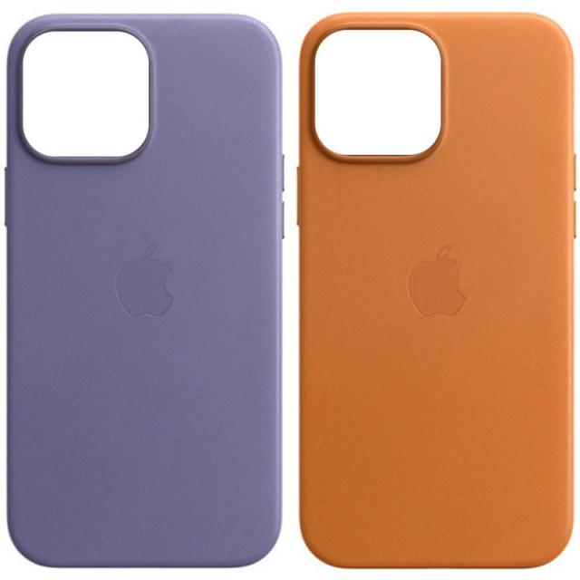 foto шкіряний чохол leather case (aaa) для apple iphone 13 (6.1")