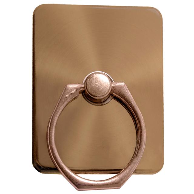 foto тримач для телефона квадратний ring premium (золотий)