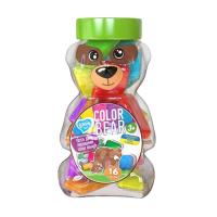 foto набір для ліплення з тістом lovin color bear 16 кольорів, від 3 років (41185)