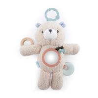 foto дитяча м'яка іграшка ingenuity ведмедик nate, 14.6*8.8*25.4 cм, від народження (12381)