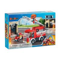 foto конструктор banbao city пожежний автомобіль, 229 елементів, від 5 років (7131)