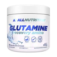 foto дієтична добавка амінокислоти в порошку allnutrition glutamine recovery amino глютамін, лимон, 250 г