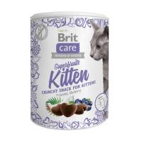 foto ласощі для кошенят brit care superfruits kitten, 100 г