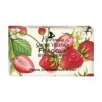 foto натуральне мило florinda vegetal soap strawberry полуниця, 100 г