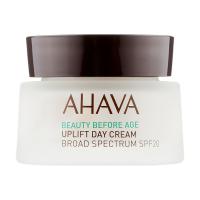 foto денний ліфтинговий крем широкого спектру для обличчя ahava beauty before age uplift day cream, spf 20, 50 мл