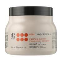 foto живильна маска для волосся rr line macadamia star nourishing mask з олією макадамії та колагеном, 500 мл