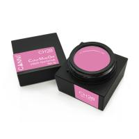 foto кольоровий мус-гель canni color mud gel ch28 перламутрово-рожевий, 5 мл