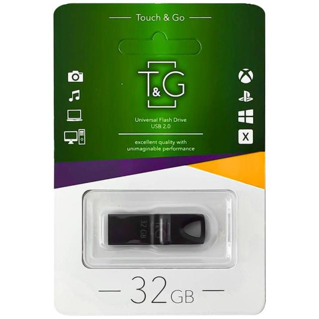 foto флеш-драйв usb flash drive t & g 117 metal series 32gb