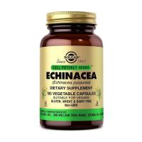 foto харчова добавка у вегетаріанських капсулах solgar echinacea herb ехінацея, 100 шт
