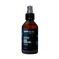 foto чоловічий гель zew for men moisturising and soothing face wash gel для вмивання сухої шкіри обличчя, 100 мл