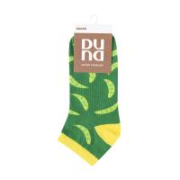foto шкарпетки універсальні duna 5645 короткі, зелені, розмір 27-29
