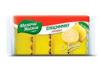 foto губки кухонні мелочи жизни лимон 4 шт.
