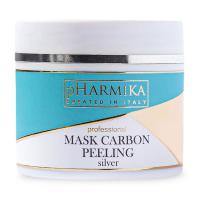 foto маска-пілінг для обличчя pharmika mask carbon peeling карбонова, зі сріблом, 100 мл