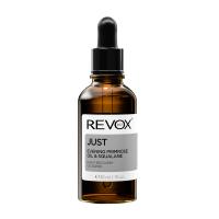 foto нічна відновлювальна олія для обличчя revox b77 just evening primrose oil & squalane night recovery oil blend, 30 мл