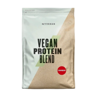 foto дієтична добавка протеїн в порошку myprotein vegan protein blend полуниця, 1 кг