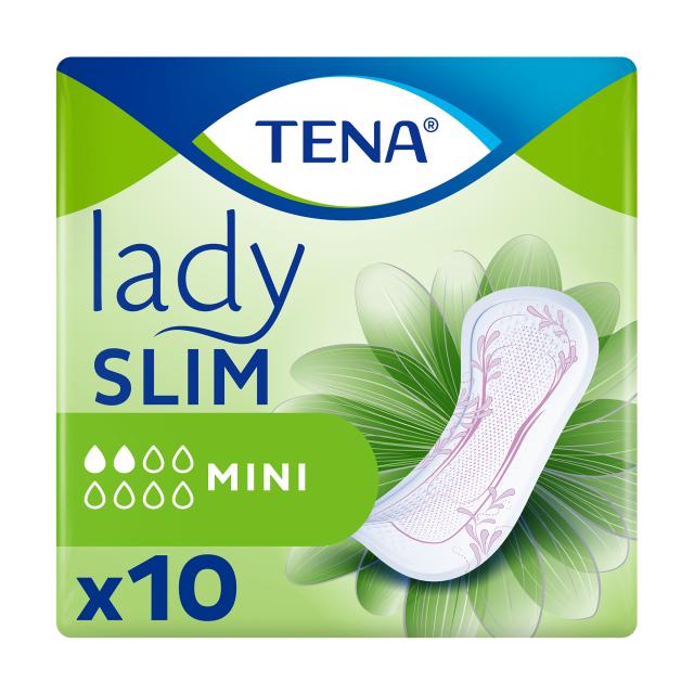 foto урологічні прокладки жіночі tena lady slim mini, 10 шт