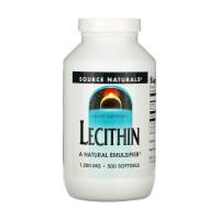 foto дієтична добавка в гелевих капсулах source naturals lecithin лецитин, 1200 мг, 500 шт