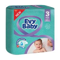 foto підгузки evy baby midi розмір 3 (5-9 кг), 27 шт