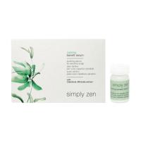 foto заспокійлива сироватка simply zen calming serum для чутливої шкіри голови, з екстрактом колендули, 12*5 мл