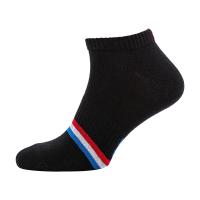 foto шкарпетки чоловічі modna zona rt1321-125 короткі, чорні зі смужками, розмір 39-42