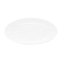 foto тарілка обідня ardesto prato порцеляна, біла, 25 см (ar3604p)