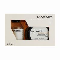 foto набір kaaral maraes liss care travel kit для прямого волосся (шампунь, 100 мл + маска, 100 мл)