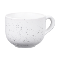 foto чашка ardesto bagheria керамічна, bright white, 480 мл (ar2948wgc)