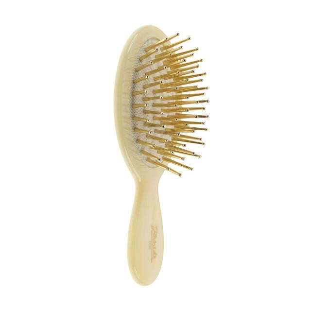 foto гребінець для волосся janeke 1830 massage brush кольору слонова кістка, мала (sp24g crn)