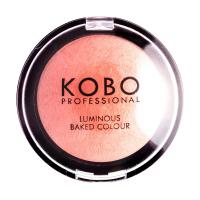 foto запечені рум'яна для обличчя kobo professional luminous baked colour, 101 coral blush, 2.5 г