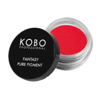 foto пігмент для повік kobo professional fantasy pure pigment 115 vivid red, 1.1 г