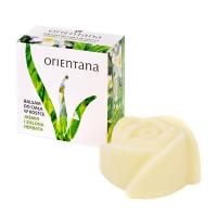 foto бальзам для тіла orientana massage bar jasmine & green tea body balm жасмин та зелений чай, 60 г