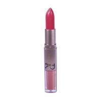 foto матова помада-блиск для губ ruby rose 2 in 1 lipstick & liquid lipstick matte hb-8606 254, 6.6 г