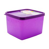 foto контейнер для морозильної камери irak plastik alaska фіолетовий, 14*12.5*9.5 см, 1.2 л (5509)