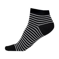 foto шкарпетки дитячі siela ks2 basic 002 black смужки, короткі, розмір 16