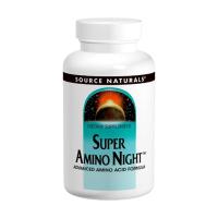 foto дієтична добавка в капсулах source naturals super amino night удосконалена аміно формула, 60 шт