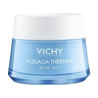 foto насичений крем для обличчя vichy aqualia thermal dynamic rehydrating cream rich динамічне зволоження, для сухої шкіри, 50 мл