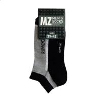 foto шкарпетки чоловічі modna zona running rt1321-061 біло-сірі, розмір 43-46