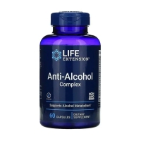 foto дієтична добавка в капсулах life extension anti-alcohol complex антиалкогольний комплекс, 60 шт